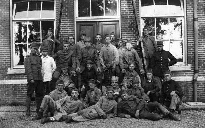 Assen, 1e Regiment Jagers, 2e Schoolcompagnie, augustus 1925